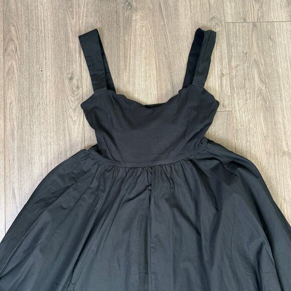 J Crew Sweetheart Event Tank Midi Dress with Poplin Skirt US Women's XXS New - Picture 4 of 7